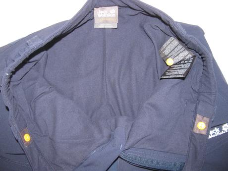 Outodoorové zateplené kalhoty-jack wolfskin, jack wolfskin,164