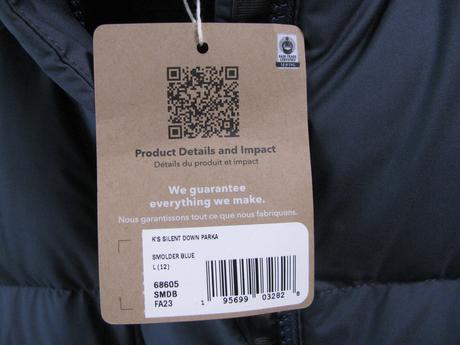 Luxusní péřová parka s kapucí patagonia, 152