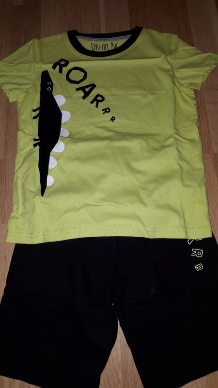 Letní pyžamo s dinosaurem 116 next, next,116