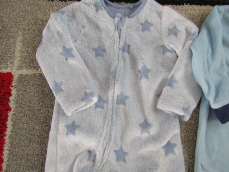 Flaušový+sametový overal kluk ve.68/74+ bryndák, f&f,68
