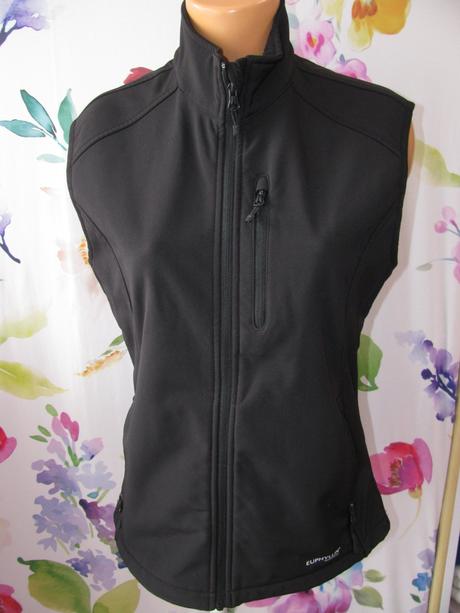 Dámská černá softshelová vesta lambeste, m