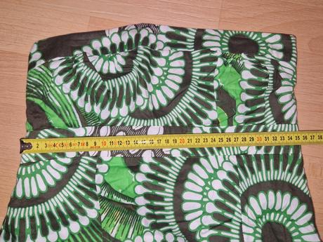 Šaty bez ramínek zelené jane norman, 152