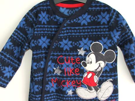Z106 flesový overal s mickeym vel. 68, disney,68