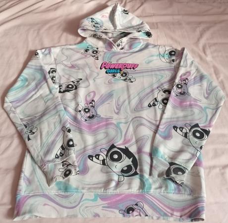 Dívčí mikina s kapucí the powerpuff girls h&m, h&m,170