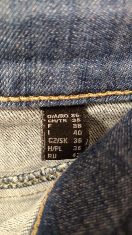 Džínová sukně tchibo, tchibo,36