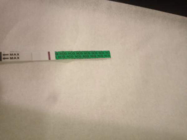 Těhotenský test...