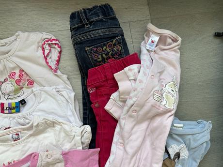 Sada oblečení, dívka, vel. 86 - 16 ks, 86–98