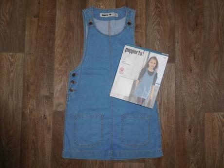 Džínové šaty vel. 134/140, pepperts,140