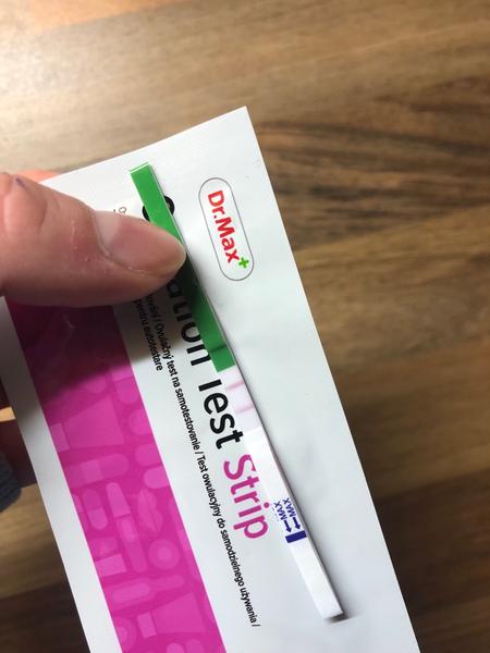 Je ovulační test pozitivní?