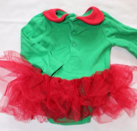 Ad405. vánoční body se sukní 3-6 měs., 62