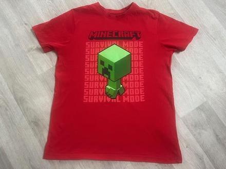 Tričko minecraft, primark,158