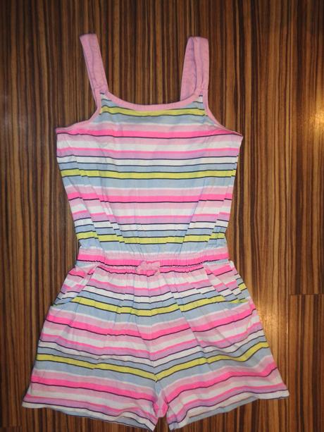 Super pruhovaný bavlněný letní overal, george,146