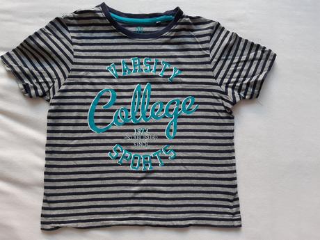 Pruhované tričko 116-122, pepperts,122