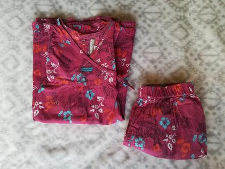 Letní bavlněné šatičky s kalhotkami orchestra, 74