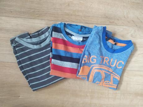 Trička s dlouhým rukávem 3-4 roky, 98
