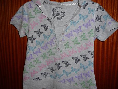 Tričko s motýlky., m