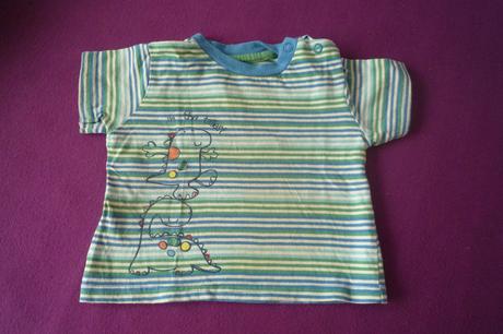 Pruhované tričko 62/68, tu,68