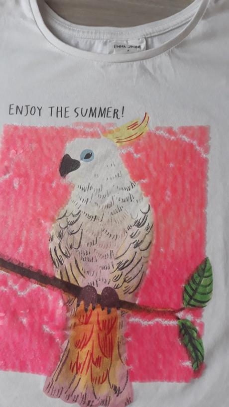 Tričko-crop top hm, h&m,128