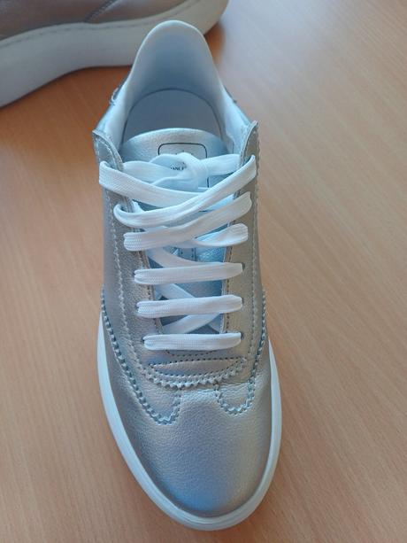 Stříbrné tenisky armani vel. 38, armani,38