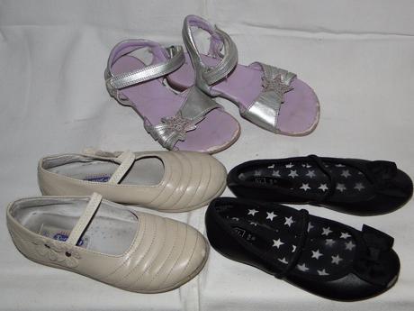 V.30, 3 páry bot, sandále 2x balerínky, f&f,30