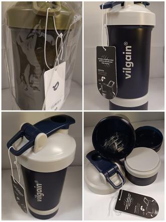 Vilgain shaker pro2go khaki,