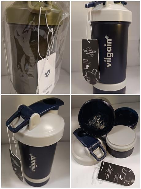 Vilgain shaker pro2go khaki,