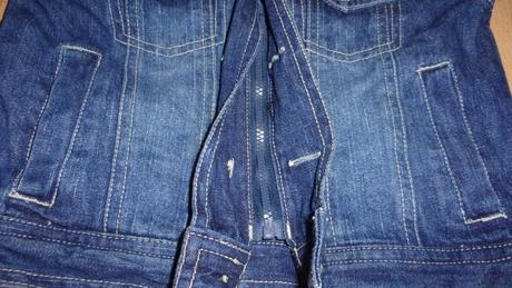 Frajerská džínová bunda vel. 98, zn. george, george,98