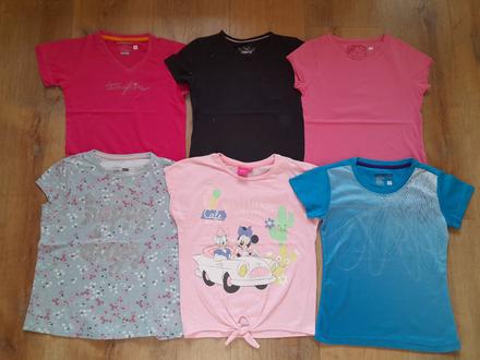 5 x tričko, vel 134/140, disney, pepperts atd, disney,134