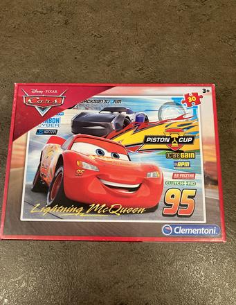 Dětské puzzle blesk mcqueen 3+, 
