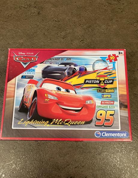 Dětské puzzle blesk mcqueen 3+, 