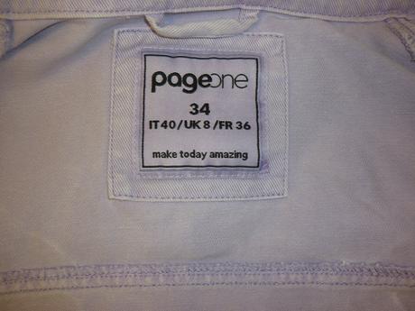 Světle fialová džínová bunda takko fashion, takko,34