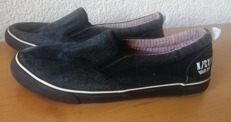 Plátěné tenisky, slip on, 34