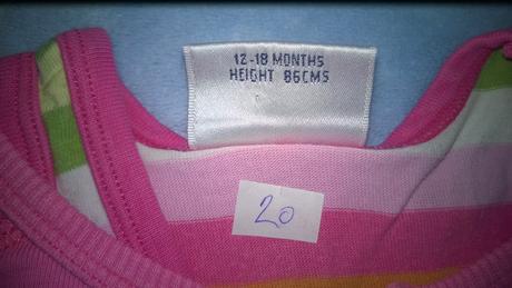 6x tričko dlouhý rukáv - next,carter's atd, 86