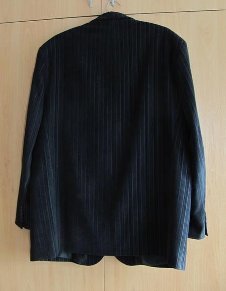 Pánské černé sako, 56