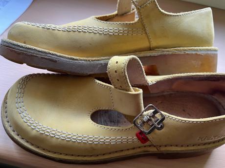 Celokožené baleríny, kickers,37