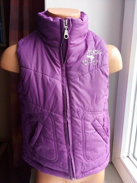 Dívčí zimní vesta, pretty girl,98