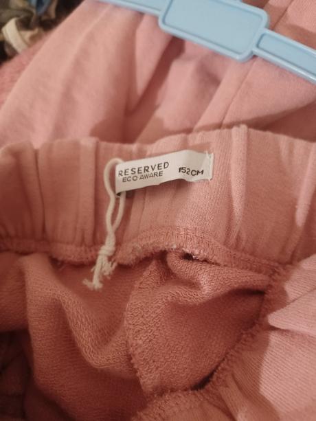 Starorůžové tepláky s puky, reserved,152