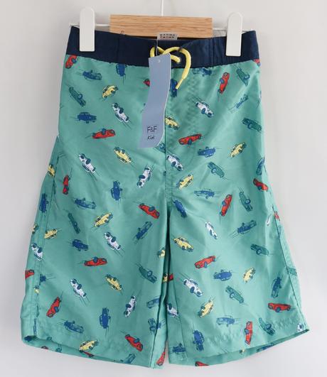 Koupací kraťasy vel. 5 - 6 let, f&f,116