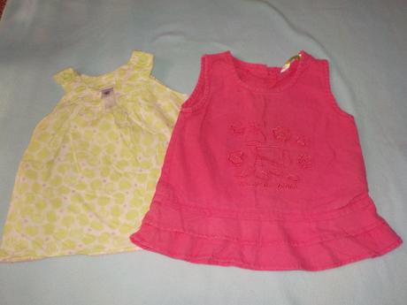 Letní set pro holčičku vel, 68 -80, 68–80