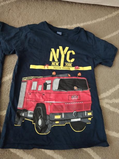 Trička s hasičským autem, takko,116