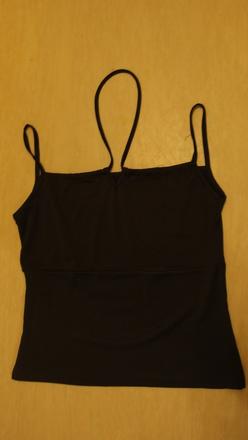 Černé tílko s/m, s
