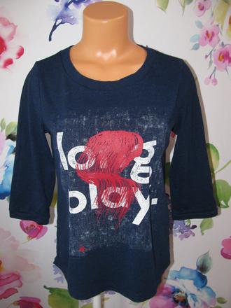 Dámská tmavě modrá halenka s 3/4 rukávem, s.oliver,m