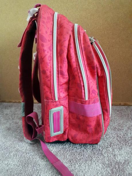 Školní aktovka (batoh) topgal, 1-3.třída, růžová, 