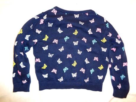 Luxusní motýlkový svetr, zara,80