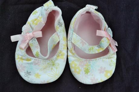 Botičky dívčí pro nejmenší, 0-6měs., <17