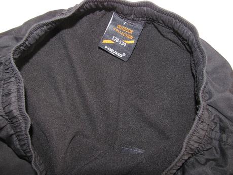 Dětské zimní zateplené kalhoty head, 134