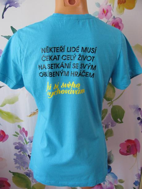 Bavlněné dámské fotbalové tričko, l