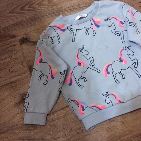 Mikina s jednorožci, marks & spencer,104