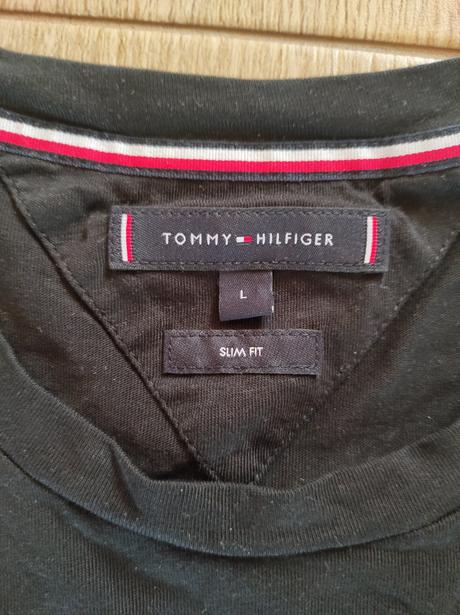 Pánské triko s dlouhým rukávem, tommy hilfiger,l