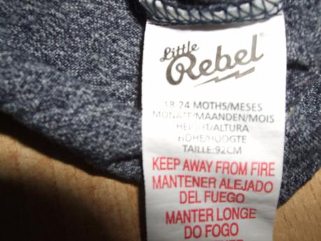 Tričko little rebel, rebel,92